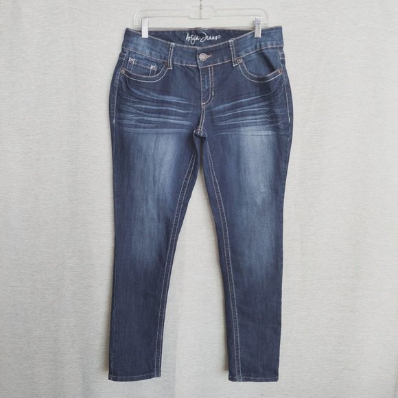 Ariya Low Rise Skinny Jeans Womens Size 11/12 - Picture 2 of 9
